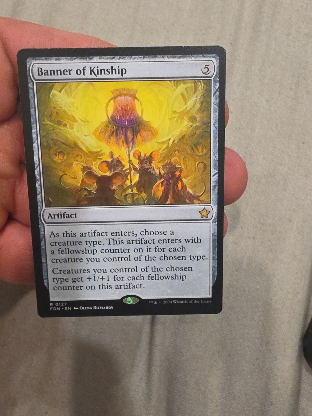 Magic: The Gathering Banner of Kinship